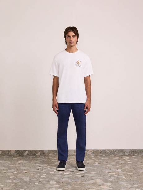 Desenli Kısa Kollu T-shirt