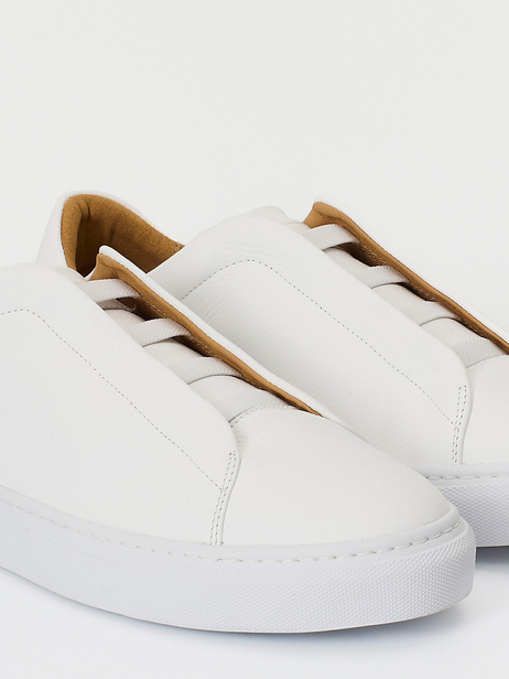 Beyaz Deri Sneaker