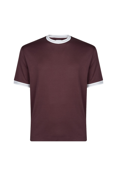 Bordo Kısa Kollu T-shirt