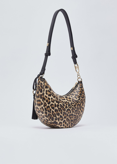 Leopar Desenli Omuz Çantası