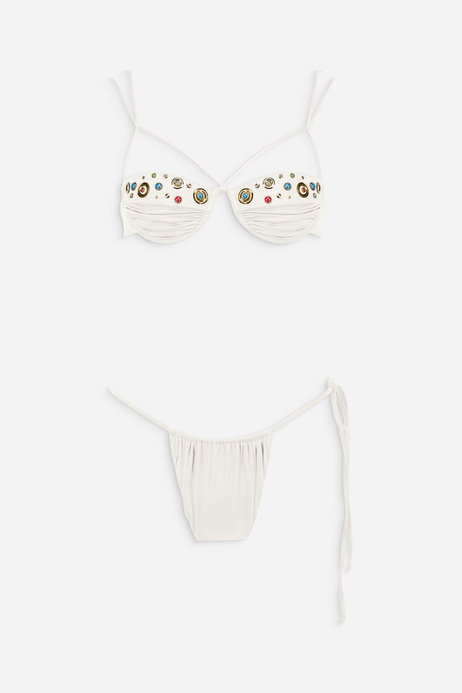 MAMBO Ekru Bikini Set