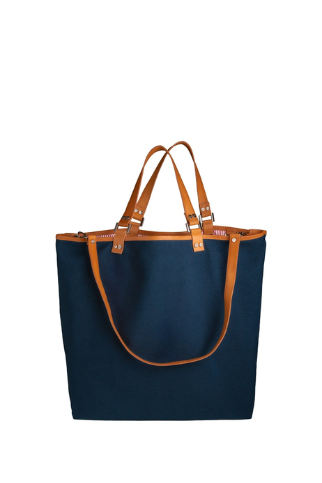 Lacivert Tote Çanta