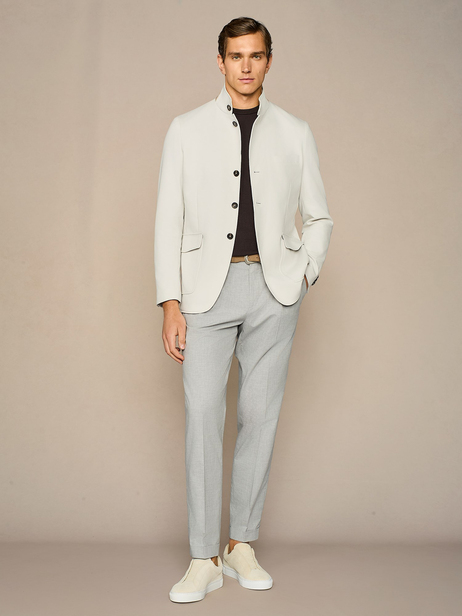 Açık Gri Blazer Ceket