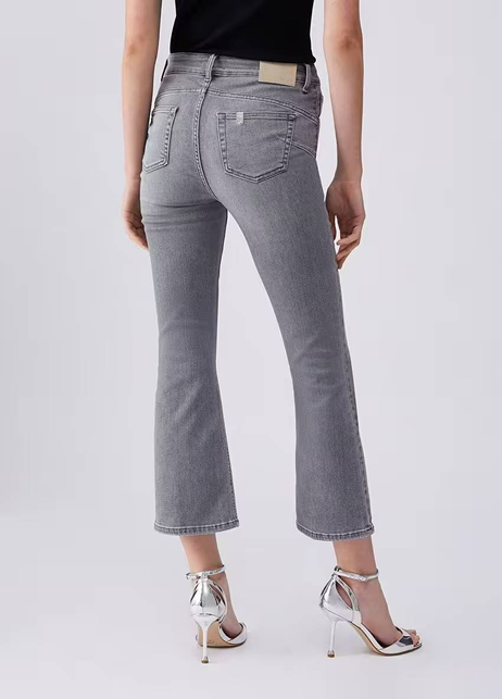 Yüksek Bel Bootcut Jean Pantolon
