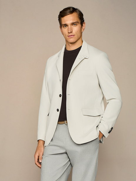 Açık Gri Blazer Ceket