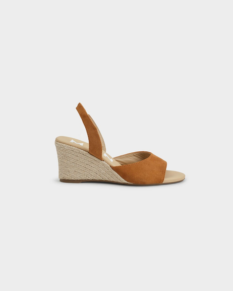 Süet Topuklu Espadril