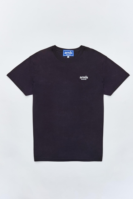 Sloganlı Lacivert T-shirt