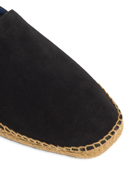 Pablo Siyah Süet Espadril