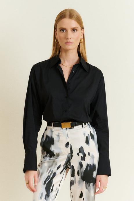 Desenli Flare Paça Pantolon