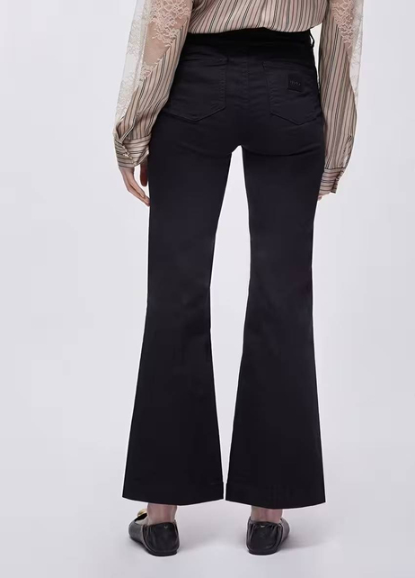 Siyah Flare Pantolon