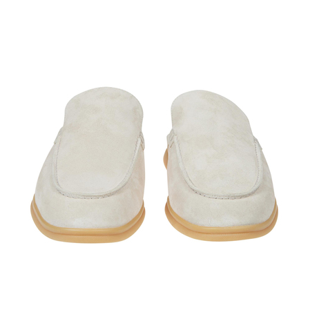 Bej Arkası Açık Loafer