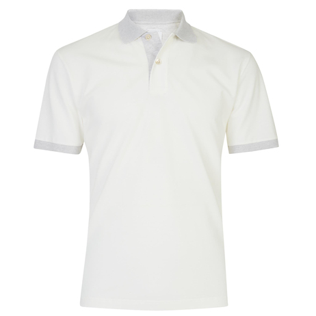 ELEVENTYBeyaz Polo Yaka T-shirt