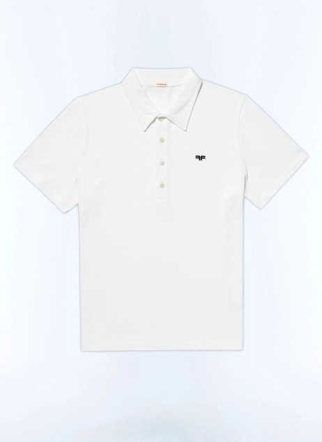 Logo Detaylı Polo Yaka Pamuk T-shirt