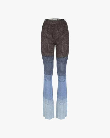 Degrade Geçişli Triko Pantolon