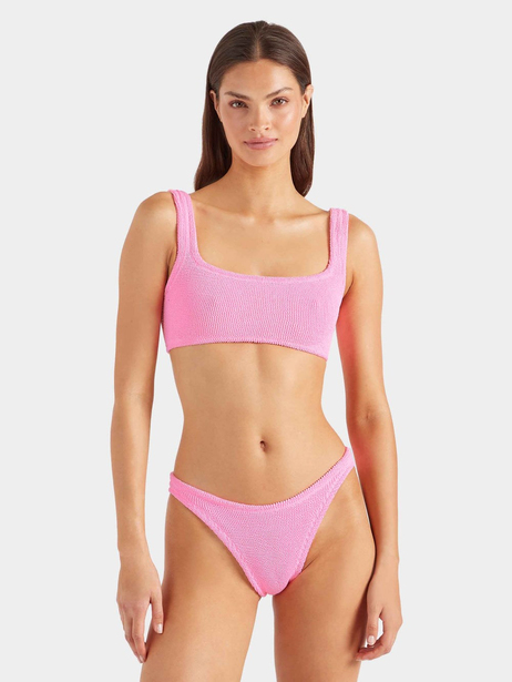 Pembe Dokulu Bikini Takımı