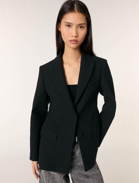 Çift Düğme Kapama Blazer