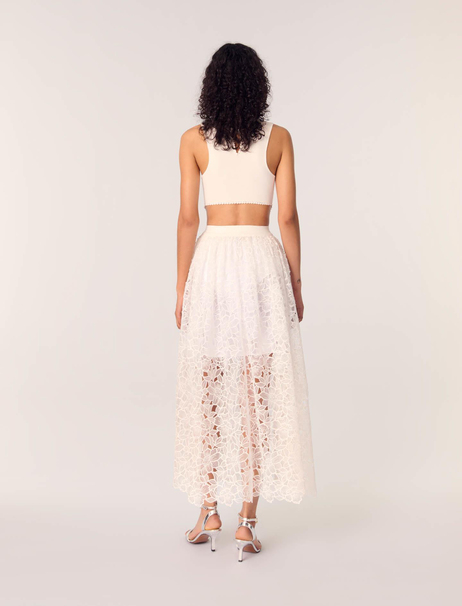 Cut Out Beyaz Bodysuit