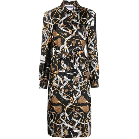 MoschinoUzun Kollu Midi Elbise