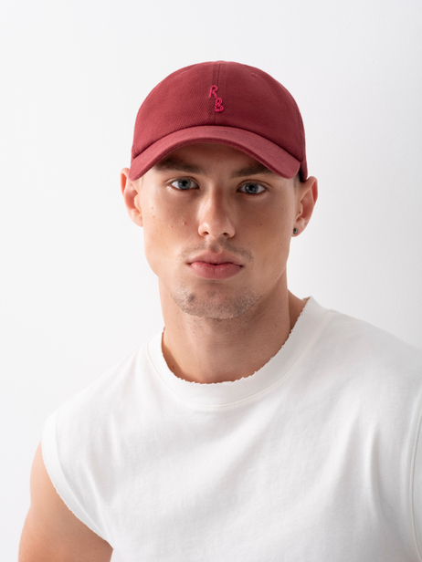 Bordo Baseball Şapka