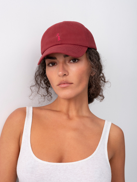 Bordo Baseball Şapka