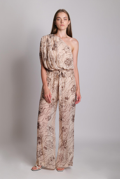 Floral Desen Pantolon