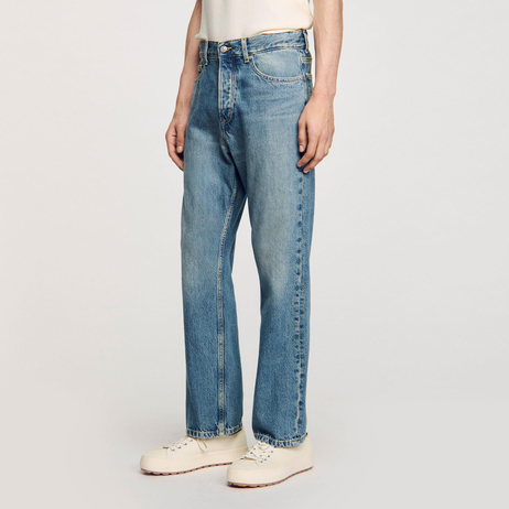 Düz Kesim Jean Pantolon
