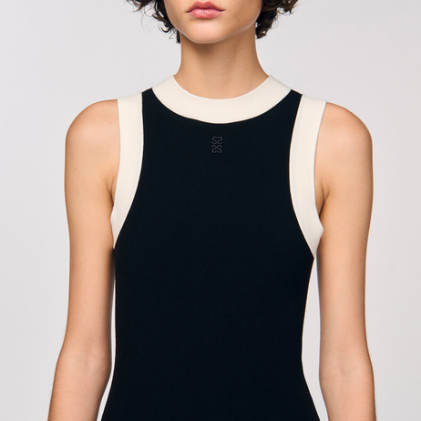 Kontrast Geçişli Bodysuit