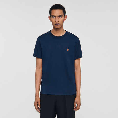 S Logo Lacivert T-shirt