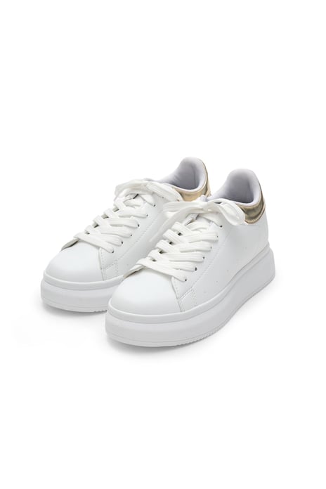 Secret 7 cm Boy Yükselten Beyaz Renk Sneaker