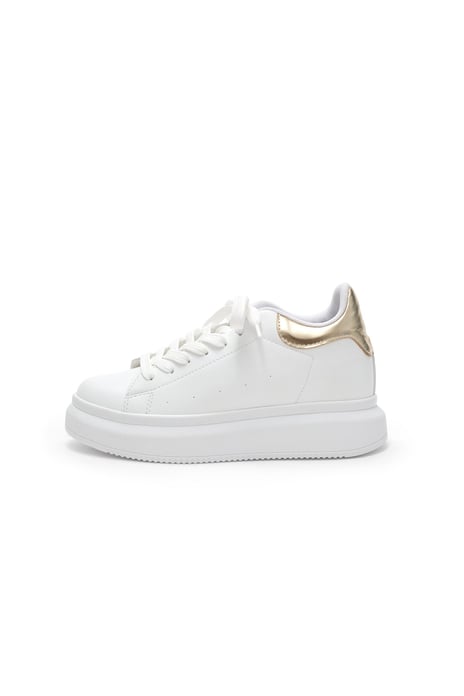Secret 7 cm Boy Yükselten Beyaz Renk Sneaker