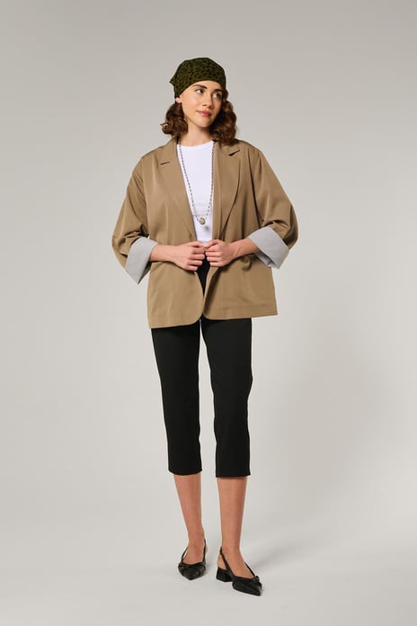Siyah Renk Skinny Bermuda Şort