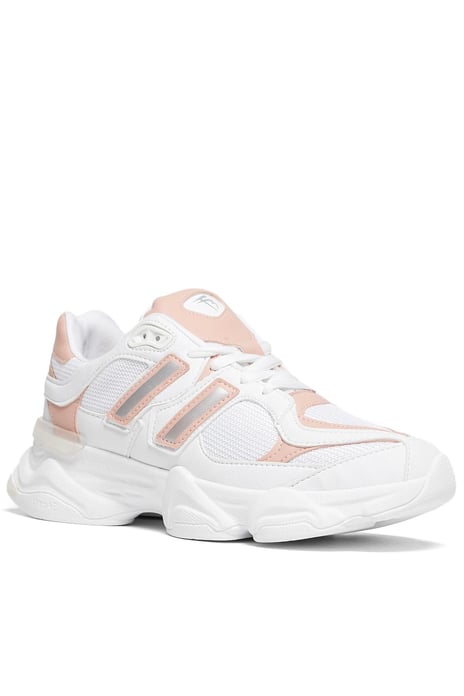 Rahat Kalıp Unisex Beyaz Pudra Spor Ayakkabı TBFRV10