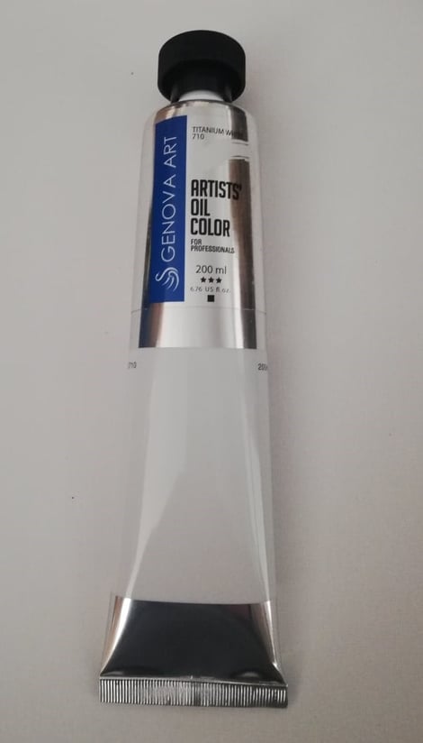 Genova Yağlı Boya 200 ML 710 Titanium White