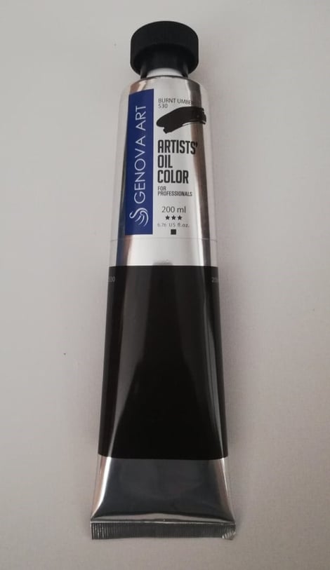 Genova Yağlı Boya 200 ML 530 Burt Umber