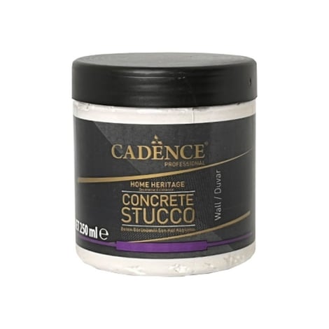 Beton Dekoratif Kaplama Concrete Stucco İnce Beyaz 250ML 