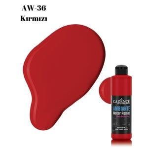 Ambiante Islak Zemin Boyası AW-36 Kırmızı 250 ML 