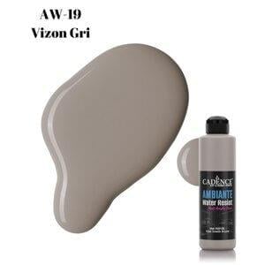 Ambiante Suya Dayanıklı Boya AW-19 Vizon Gri 250 ML