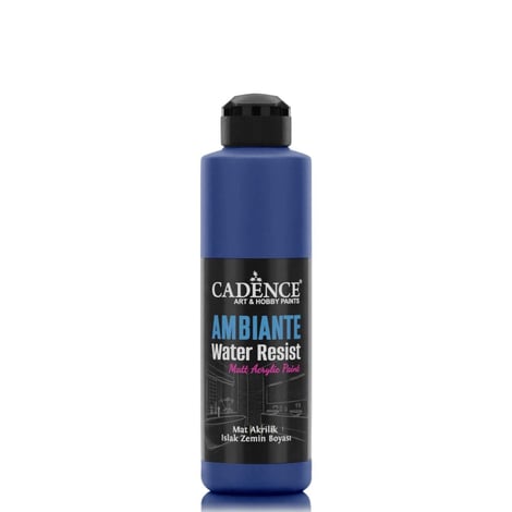 Ambiente Suya Dayanıklı Boya AW-09 Gece Mavi 250 ML