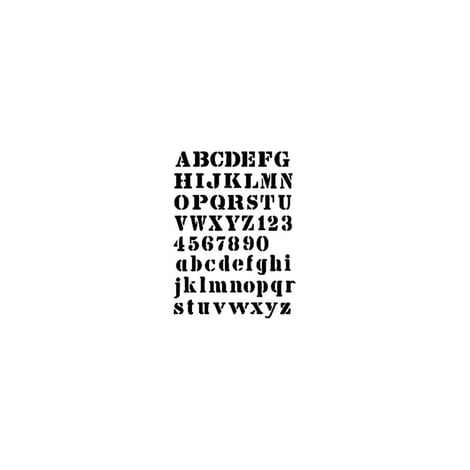 AS430 - A4 Stencil