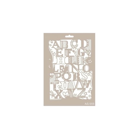 AS555 - A4 Stencil
