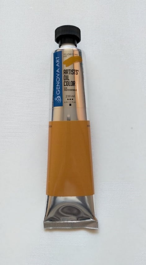 Genova Yağlı Boya 200 ML 500 Yellow Ochre