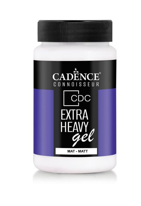 Cadence Connoisseur Extra Heavy Gel Mat 250ml - Cadence - Ataşehir Toptan & Perakende Satış | Sanatsalhobi.com.tr