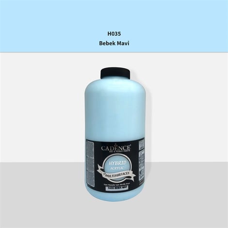 Cadence H035 Bebek Mavi Multisurface Akrilik Boya 2LT (3 kg)