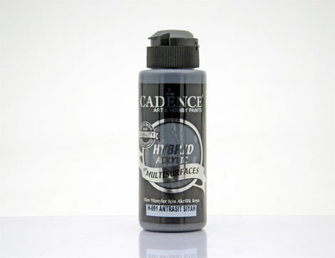 Cadence H091 Antrasit Siyah Multisurface Boya 120 ML