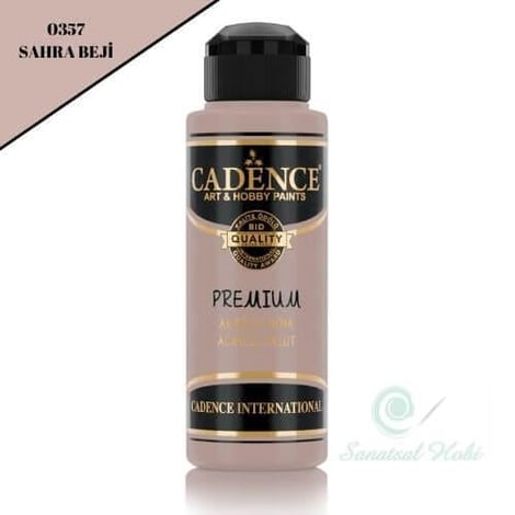 Cadence Premium Akrilik Boya 0357 Sahra Bej 120 Ml