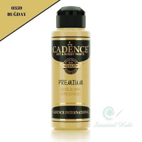 Cadence Premium Akrilik Boya 0359 Buğday 120 Ml