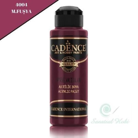 Cadence Premium Akrilik Boya 4004 M. Fuşya 120 Ml
