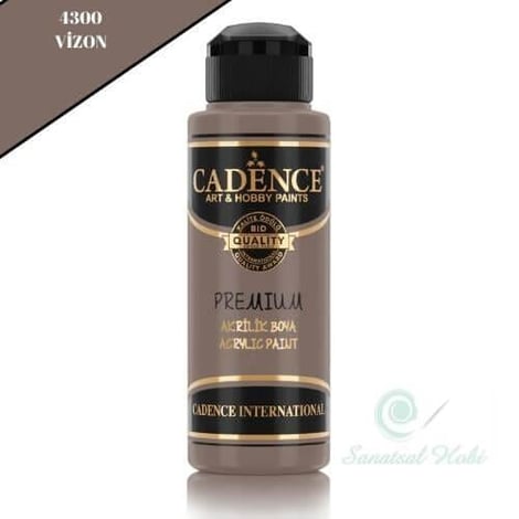 Cadence Premium Akrilik Boya 4300 Vizon 120 Ml