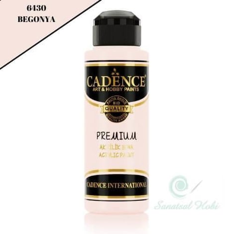Cadence Premium Akrilik Boya 6430 Begonya 120 Ml