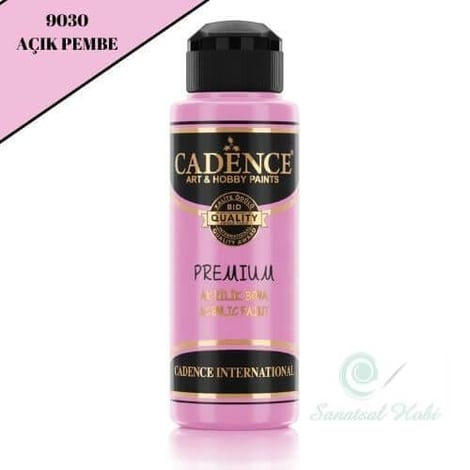 Cadence Premium Akrilik Boya 9030 Açık Pembe 120 Ml